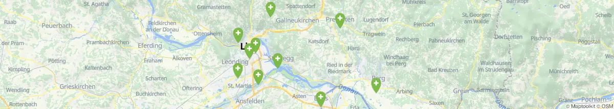 Map view for Pharmacies emergency services nearby Unterweitersdorf (Municipality, Oberösterreich) (160)